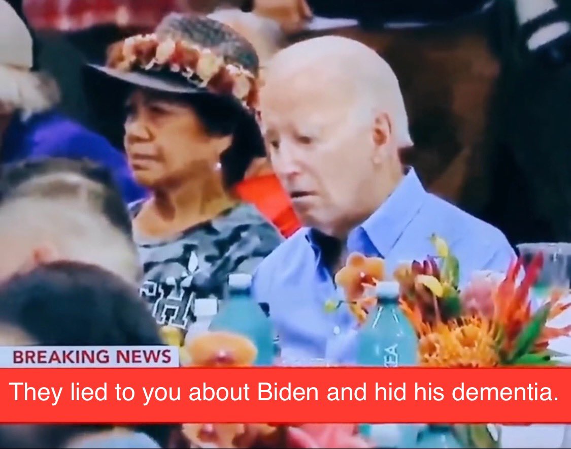 Pixie1z's tweet image. BREAKING NEWS: They lied about Joe and his dementia. They are mad you found out so they are feigning outrage.

Retweet if you agree.