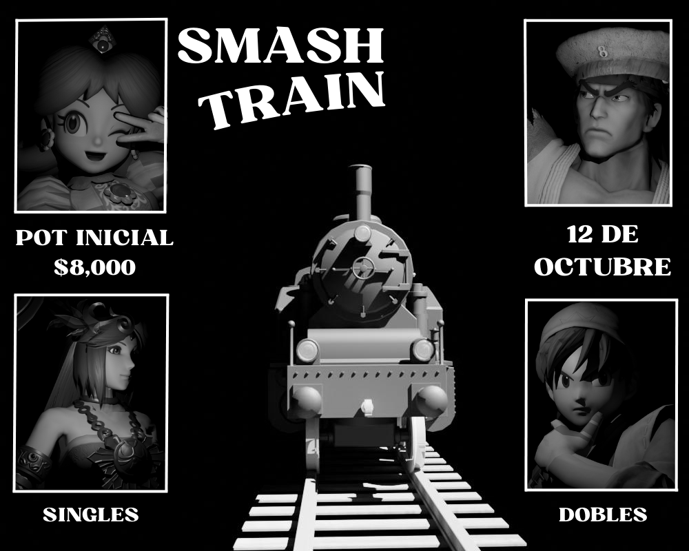 Smash_Train's tweet photo. ¡Ven a disfrutar del primer torneo premier en la historia de Aguascalientes! 💧🔥
🚉 FICOTRECE Aguascalientes 
🗓️ Sábado 12 de octubre
💵 $8,000 pesos de Pot inicial
#AcrossTheStation 🚂 https://t.co/JnRsJqFf2m