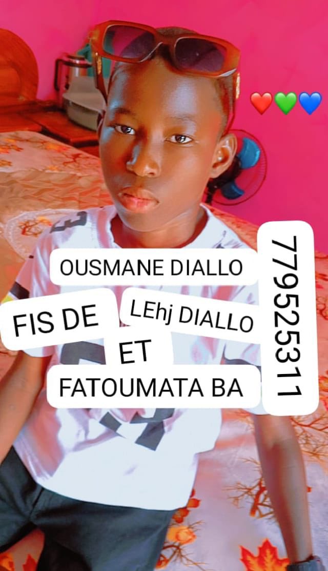 Thiawjuniorr7's tweet image. Pouvez-vous nous aider en partageant la photo s’il vous plaît ?
Merci🫂