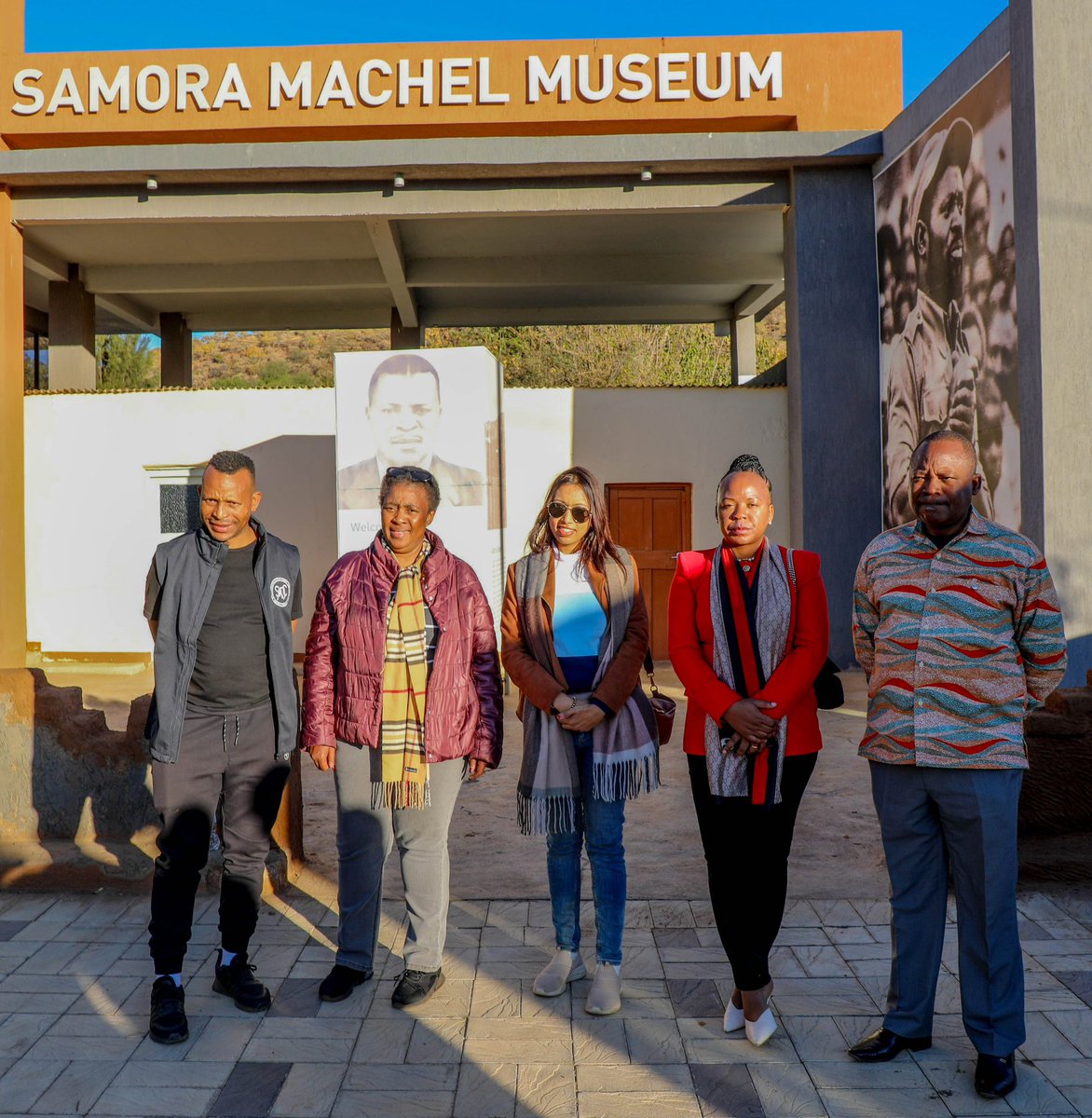 Members of the Budget Committee of the Commonwealth Parliamentary Association (Africa Region), paid a courtesy call to the Mayor of Lobatse Town Council, visited Fish Keitseng Monument and toured the Samora Machel Museum in Lobatse, Botswana.