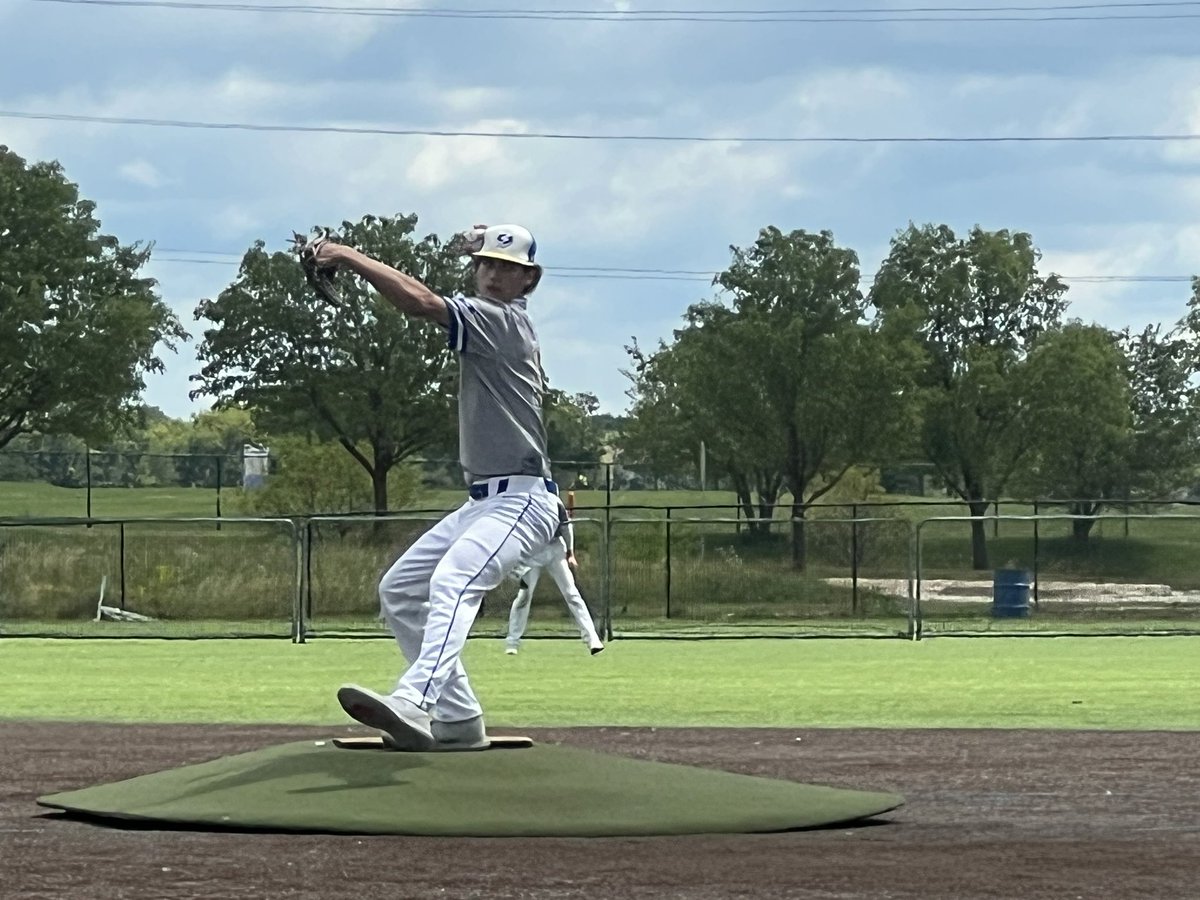 61% strike average over 5 innings. Only allowed 2 hits no earned runs. Took home the W! Feels good to be on the mound. 
#classof2026 @PBR_Uncommitted <a href="/JeffMercer54/">Jeff Mercer</a> <a href="/IndianaBase/">Indiana Baseball</a>