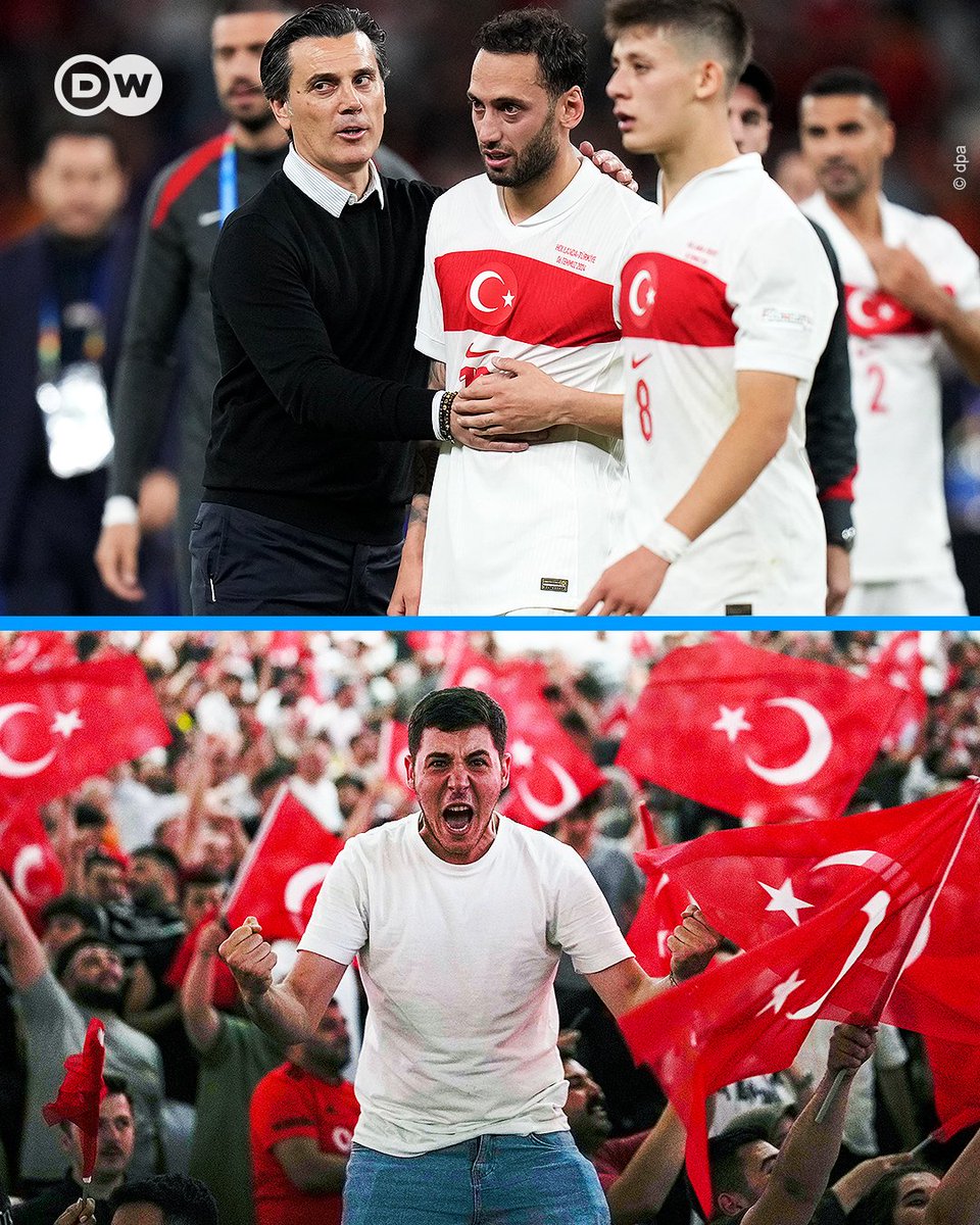 With their strong support in Germany, Turkey really made #EURO2024 their 'home tournament'.

Italian coach Vincenzo Montella developed this Turkish team into a force to be reckoned with.  

The future looks bright for 🇹🇷💪

#Türkiye #MilliTakımı