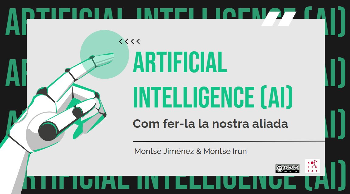 Doncs aquí estem, amb la <a href="/montseirun/">Montse Irun</a> de cap de setmana  gaudint preparant les sessions de dilluns i dimarts a <a href="/RosaSensat/">Associació de Mestres Rosa Sensat</a> "Treball per projectes amb rigor i IA" 
Sí, RIGOR quan fem  treball per projectes i rigor amb la #IA
Enllaç al fil per si algú s'anima a darrera hora !