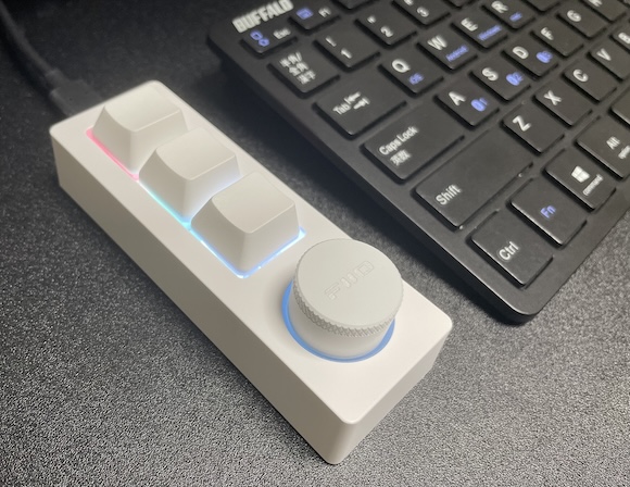 h8sumi's tweet photo. FANTOM-06でのLogic操作にRosetta有効が必要、けどStem Splitterやスマートテンポが使えなくなる。
→で、FiiO KB1K買ってみたら想像以上に効率アップ！Macでもキー設定できたし、Final Cutでも使えるし
#Fantom06 https://t.co/gKPDarye9m
