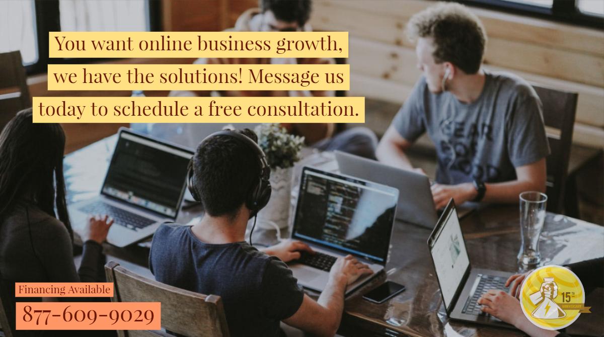 calvinluttrell's tweet image. Unsure of your next big business move? Then message or call us today for a free consultation! #eCommerce #OnlineSales #Webstore #Website #Extend #Users #Mobile #Responsive