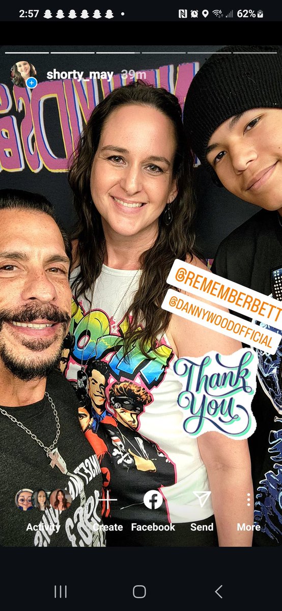 Night 1! Ready for night 2 <a href="/NKOTB/">New Kids on the Block</a>