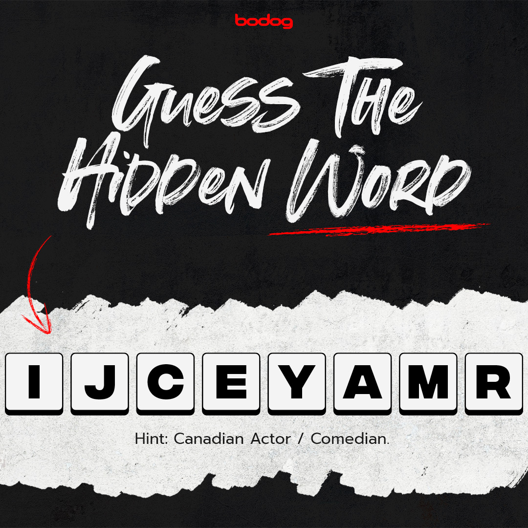 Who wants a $30 bonus? 📢

To enter you must: 

- Like and Repost ❤️
- Make sure you follow us
- Tell us the name hidden in this anagram! 

#Bodog