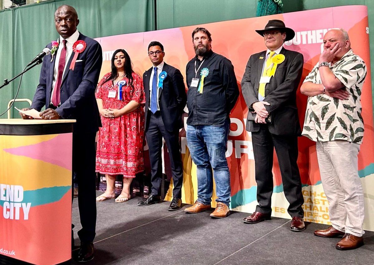 It's been a whirlwind 48 hours, and I'd be lying if I said I wasn't exhausted.

But what I want to say first and most is a massive THANK YOU to every single one of the 15,395 voters who backed me to be Southend East &amp; Rochford's first ever Labour MP. I will never forget the trust