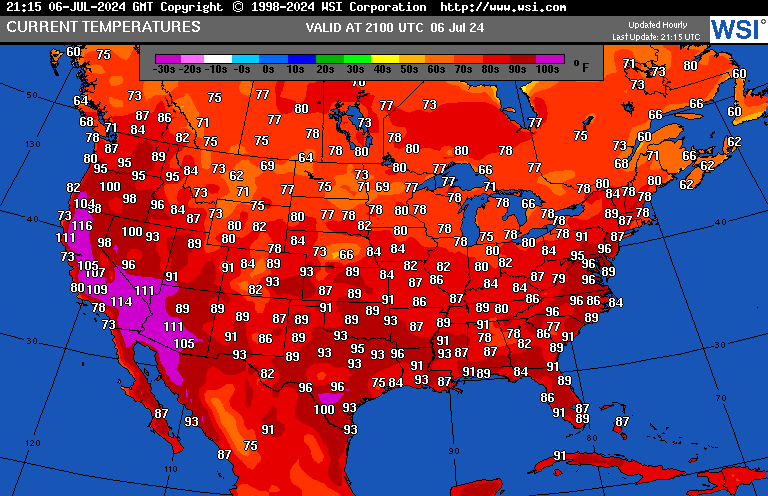 climateguyw's tweet photo. On SAT 7/06/2024 western #HeatwaveGasprom became a historic CAT4 because it was setting all-time records. Coastal cities are not threatened with the worst of the heat. #HeatwaveExxon was diminishing, but heat index values near 105 persisted in many areas. @orosane @SteveMacNBC6 https://t.co/YyEUuv6oL5