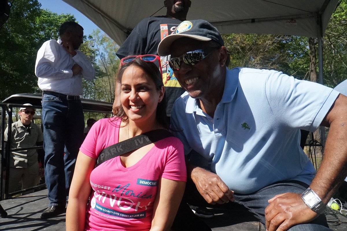 SylvesterTurner's tweet image. Wishing a #HappyBirthday to Judge Manpreet Singh. 

Thanks for all the laughs and for your countless support over the years.