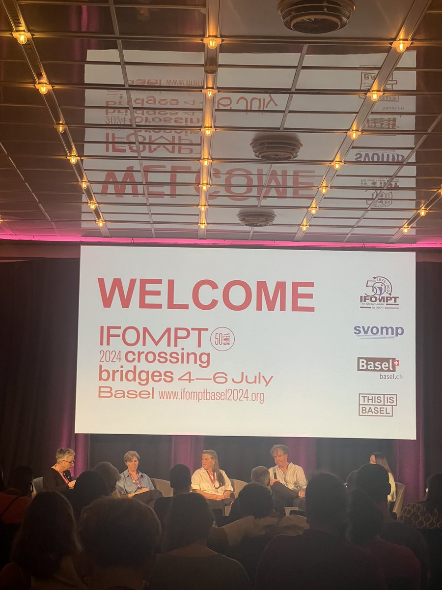 Had a wonderful time at #IFOMPT2024 over the past few days. It was great to catch up with fellow researchers and to meet incredible minds in MSK physiotherapy. I was thrilled for the opportunity to share my work and for the great conversations about the future of physiotherapy.