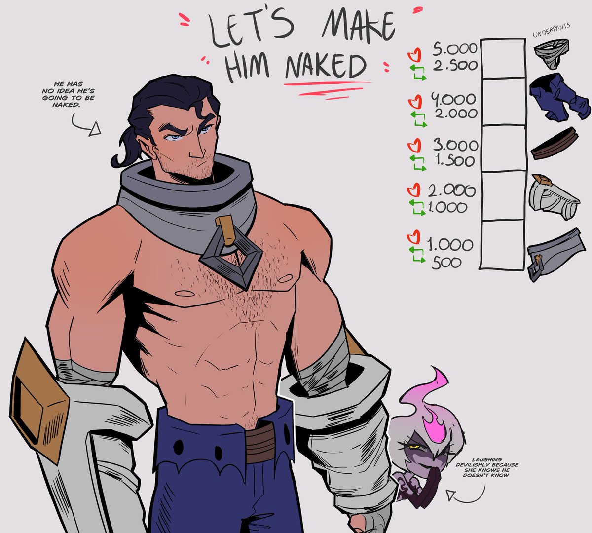 poor rebel, let's leave him without any clothes guys