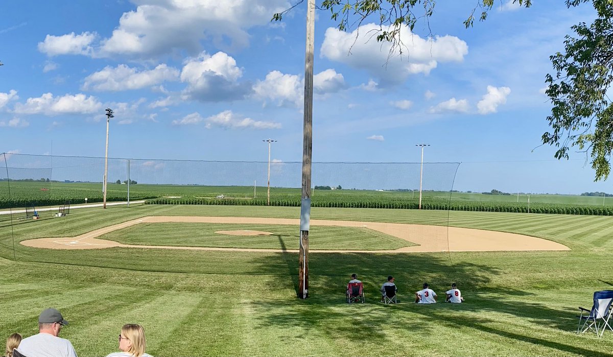 Field is ready and the games are about to get under way.  Looking good!