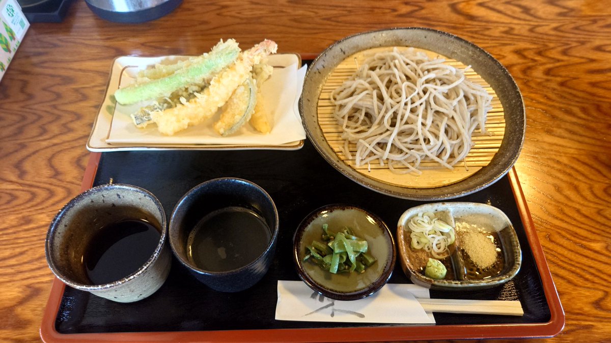 gamgamganchang's tweet image. おはようございます😃
当地はそば処
夏はもりそばをたぐるのが好きです
昨日は贅沢してしまいました
#健やか857 #1wd