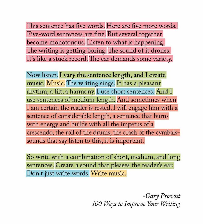 This is what great writing looks like: