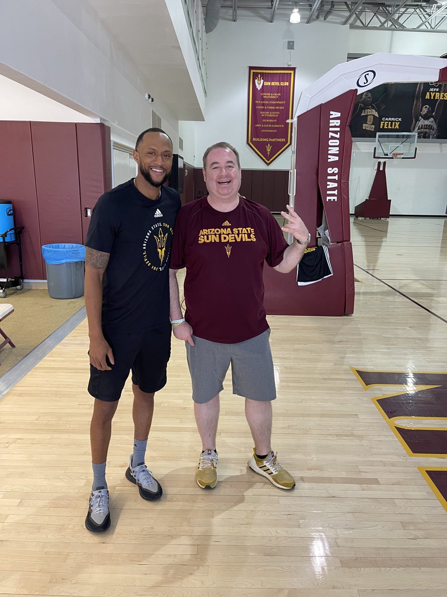 Andrew Taylor (@andrewtaylor09) on Twitter photo So great having <a href="/Ghowell11/">Greg Howell</a> with <a href="/SunDevilHoops/">Sun Devil MBB</a> now as Recruiting Coordinator/Director of Player Personnel! Congrats on the new gig and thanks for having me at practice yesterday! 😈🔱🏀 #GoDevils #ForksUp #SunDevilFamily So great having <a href="/Ghowell11/">Greg Howell</a> with <a href="/SunDevilHoops/">Sun Devil MBB</a> now as Recruiting Coordinator/Director of Player Personnel! Congrats on the new gig and thanks for having me at practice yesterday! 😈🔱🏀 #GoDevils #ForksUp #SunDevilFamily