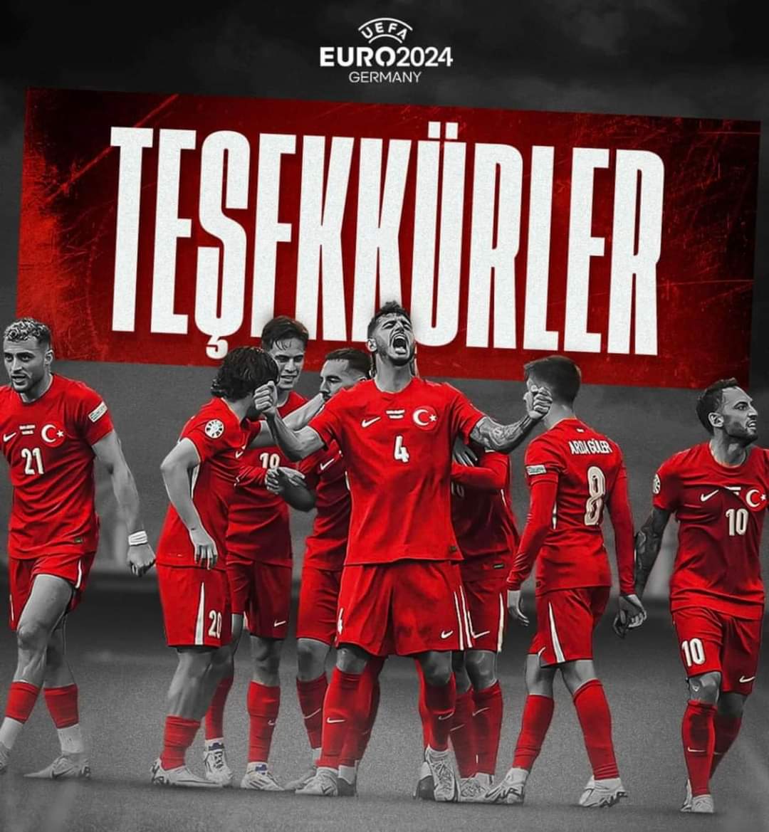 🇹🇷 Bize yaşattığınız tüm duygular için teşekkürler. #BizimÇocuklar #UEFAEURO2024
#teşekkürlerbizimçocuklar
🙏 SİZİNLE GURUR DUYUYORUZ!