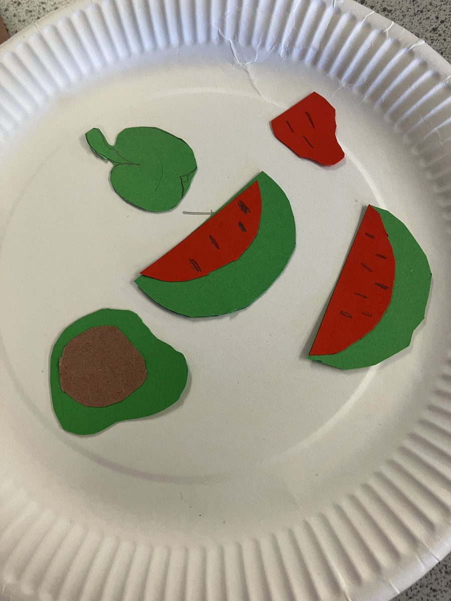 More paper food from year 8