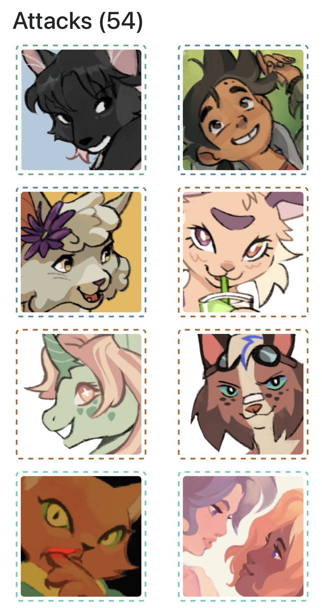 hello!! ik im not active on here but i would love to do artfight! i’ll try my best to revenge everyone :) here’s some of my attacks

artfight.net/~Lanternist/ch…