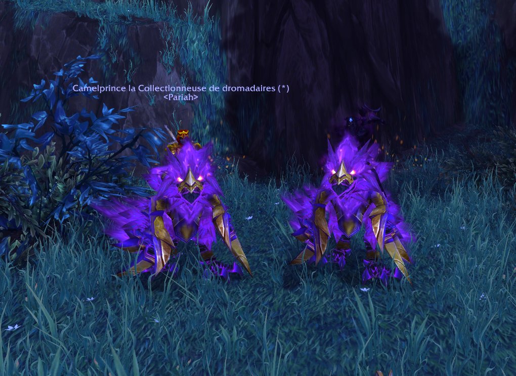 Let's GOO ! 🥳Merci beaucoup <a href="/LesGoules_/">LesGoules</a> pour cette magnifique monture ! 🎊 Enfin le Voidtalon est mien !❤️❤️