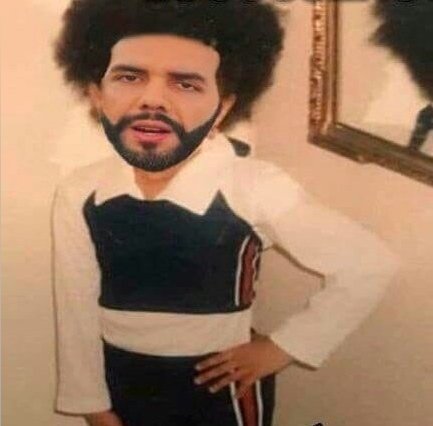 Asi como va Don Cerote, va terminar pareciendose a Sai  Baba en unos 6 meses.