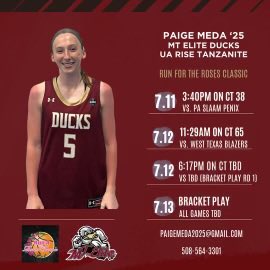 🚨College Coaches 🚨 here is my schedule for the  Run 4 Roses Classic🌹 July 11-13 in Louisville Kentucky!
<a href="/mdell74/">Matt DellaBarba</a> <a href="/AllieScarpa/">Allie</a> 
<a href="/MTEliteDucks/">MT Elite Ducks</a> <a href="/b_scarpa/">bella scarpa</a> <a href="/TimLopes9/">Coach Tim Lopes</a>