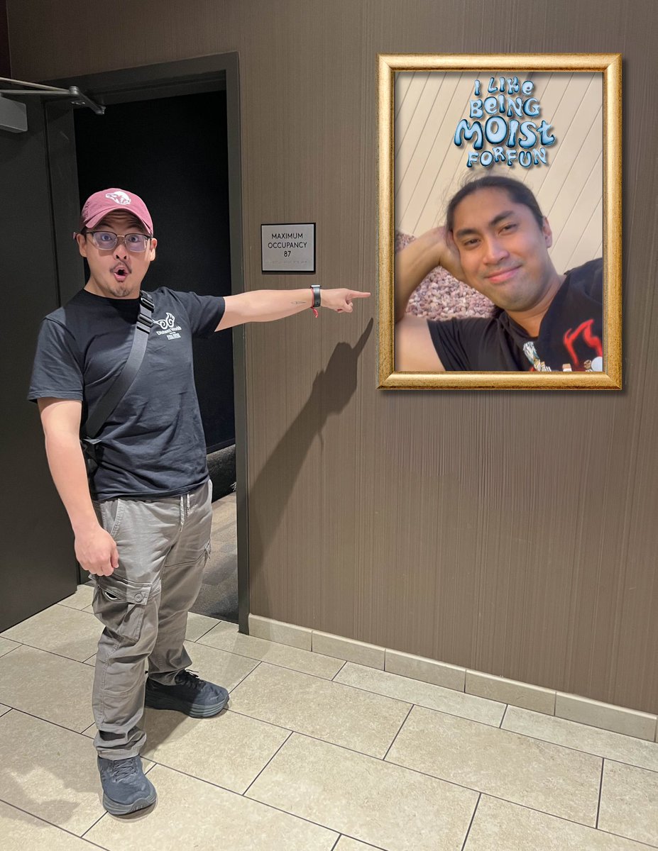 Coming soon to a theater near you! #moist #forfun