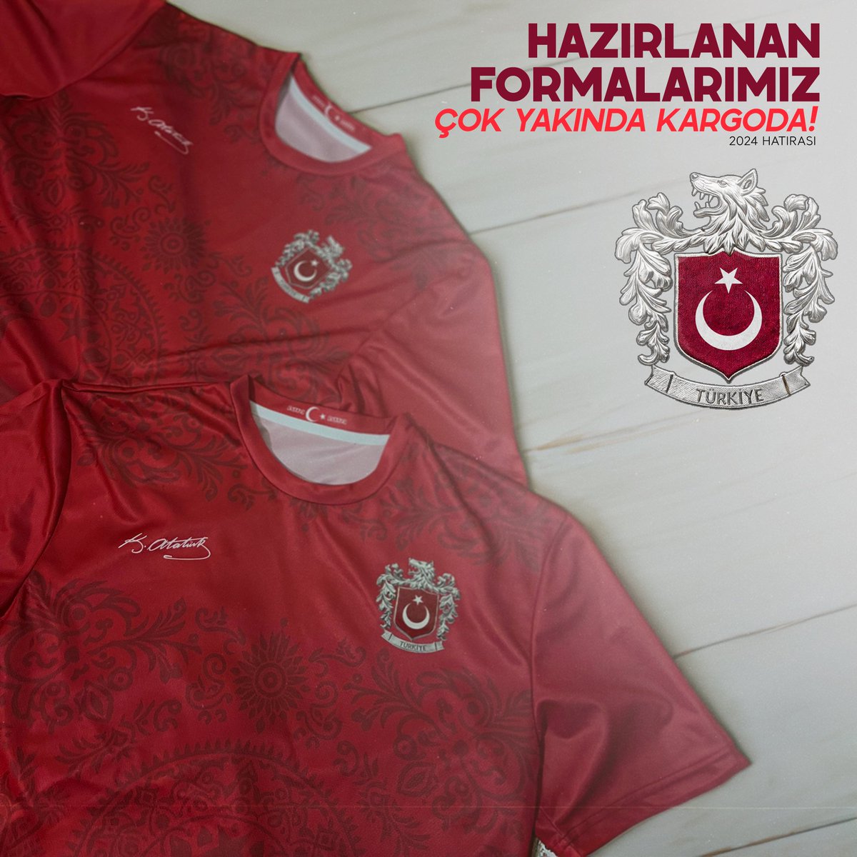 Sınırlı sayıda formalarımız tükenmek üzere.