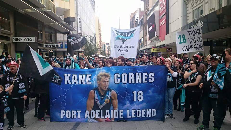 The next time <a href="/kanecornes/">Kane Cornes</a>  feels the need to abuse the <a href="/PAFC/">Port Adelaide FC</a> fan base he might want to do well to remember those who worshipped him.