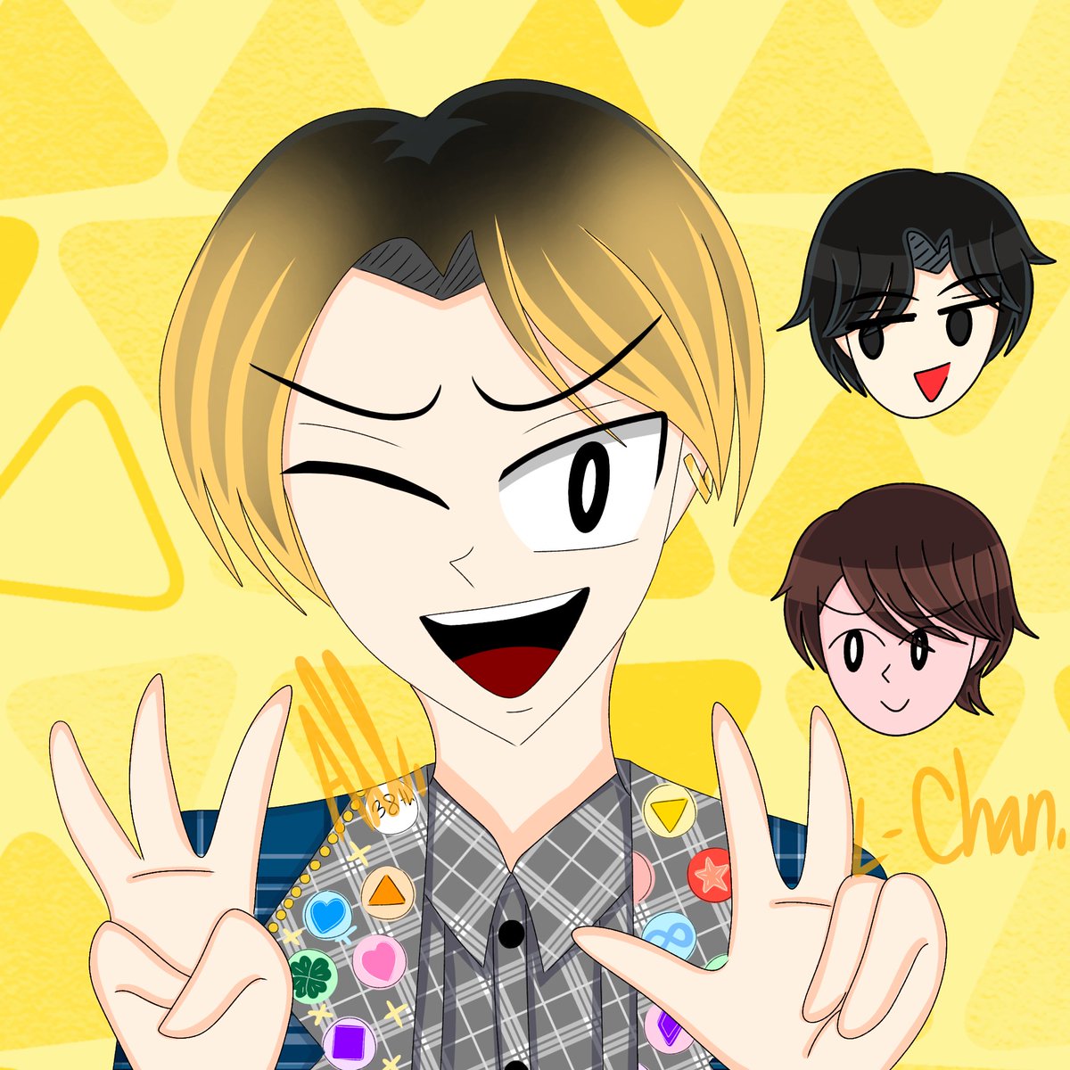 NewS_8_Smile's tweet photo. 私に関するいくつかの情報を更新しました。  かなり多様なイメージがあります。
主に🟪が好きで、次に🟢🟡が好きですが、それらも好きです。
.
興味のある方は🔄か❤️を押してください
https://t.co/zKYLIF9Y2Z
#NEWS絵描きさんと繋がりたい https://t.co/sUp0NJsYVD