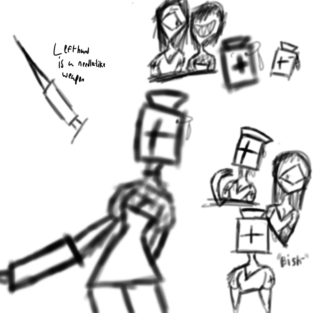 LikeDucks236's tweet photo. I made some Dark Deception OCs they are Reaper Nurses, but they don't act like it- (along with some drawings with their bags off, [and normal Reaper Nurses) {#DarkDecepionOc #DarkDecepion #ReaperNurses} https://t.co/onOQ5wJZSC