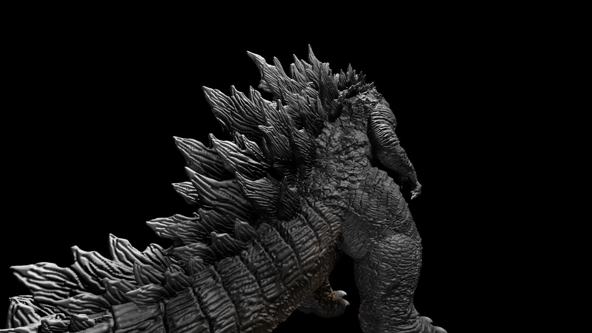 I made Legendary Godzilla some time ago, but the sculpt has held up pretty good. #MadeInDreams 
#Godzillaart   
#Godzilla  
#GodzillavsKong 
#GodzillaXKongTheNewEmpire