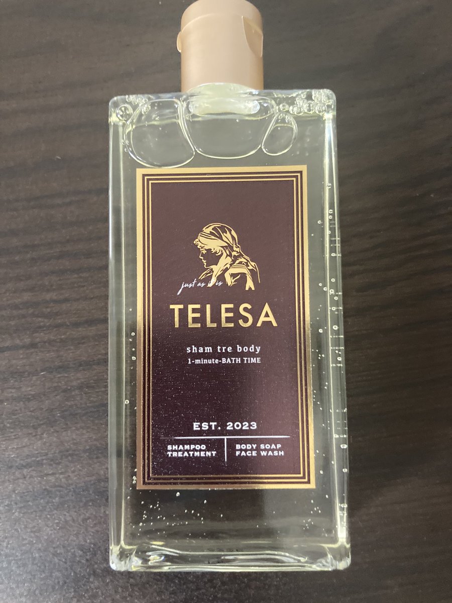 tetsuaki7's tweet photo. 推してる起業リアリティショー番組のノンタイトルで産まれたシャントリボディ高くて手が出なかったけど、キャンペーン価格500円でついにゲット！
程よいグリーン系の香りと髪も体も使い終わりの保湿感が最高✨
札幌でポップアップして欲しいな
#シャントリボディ
#テレサ
#ノンタイトル
#松葉推し https://t.co/HzaEyYnTFS