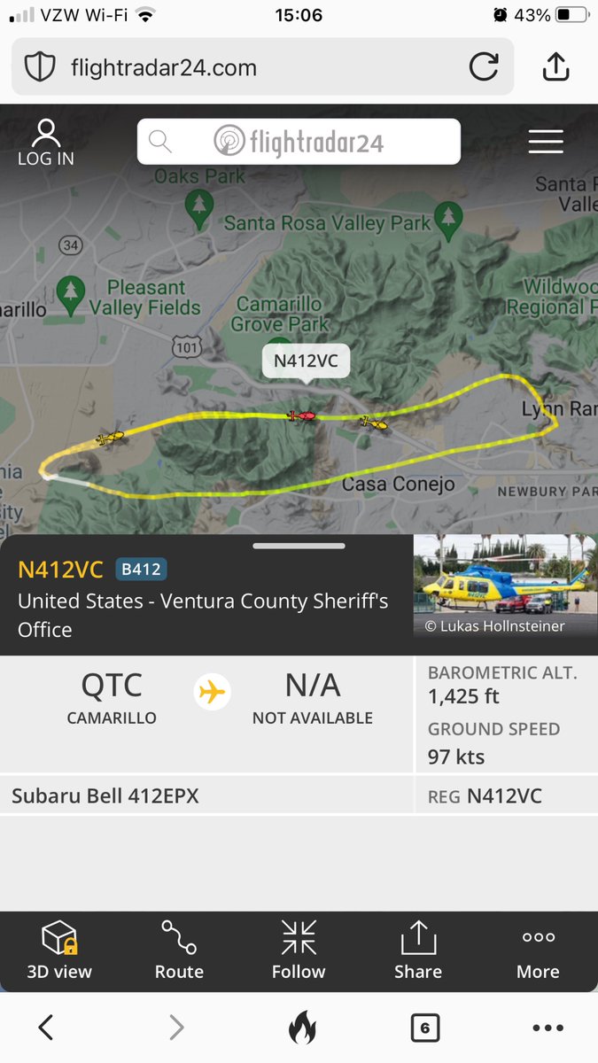 CalifNewsworthy's tweet photo. @CoulsonAviation @VENTURASHERIFF @VCFD Thank you! #ViewFire #LynnRanch #ThousandOaks https://t.co/5D0DzYete6