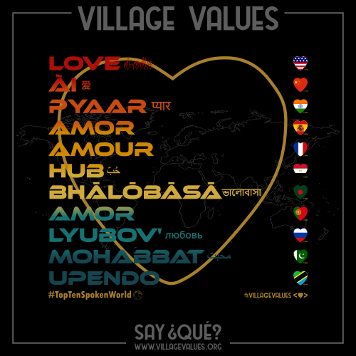 #Swahili was included in our top spoken languages #SayQue designs. Happy #KiswahiliLanguageDay!

🇺🇸 Love
🇨🇳 Ài (爱) [Mandarin]
🇮🇳 Pyaar (प्यार) [Hindi]
🇪🇸 Amor
🇫🇷 Amour
🇪🇬 Hub (حُبّ)
🇧🇩 Bhālōbāsā (ভালোবাসা)
🇵🇹 Amor
🇷🇺 Lyubov' (любовь)
🇵🇰 Mohabbat (محبت) [Urdu]
🇹🇿 Upendo [Swahili]