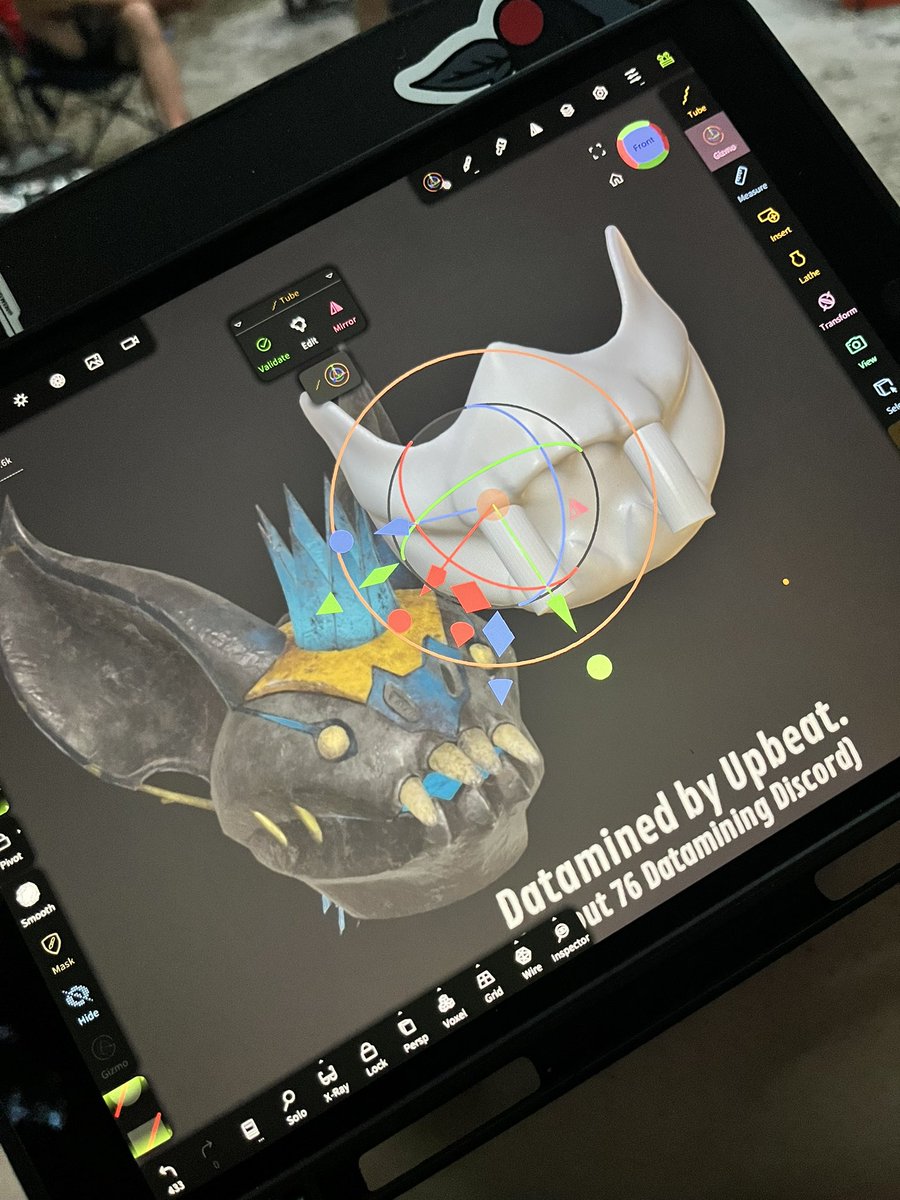 nomzombiebacon's tweet photo. 3D modeling is so much fun *sarcasm* https://t.co/2oCdocaRAA
