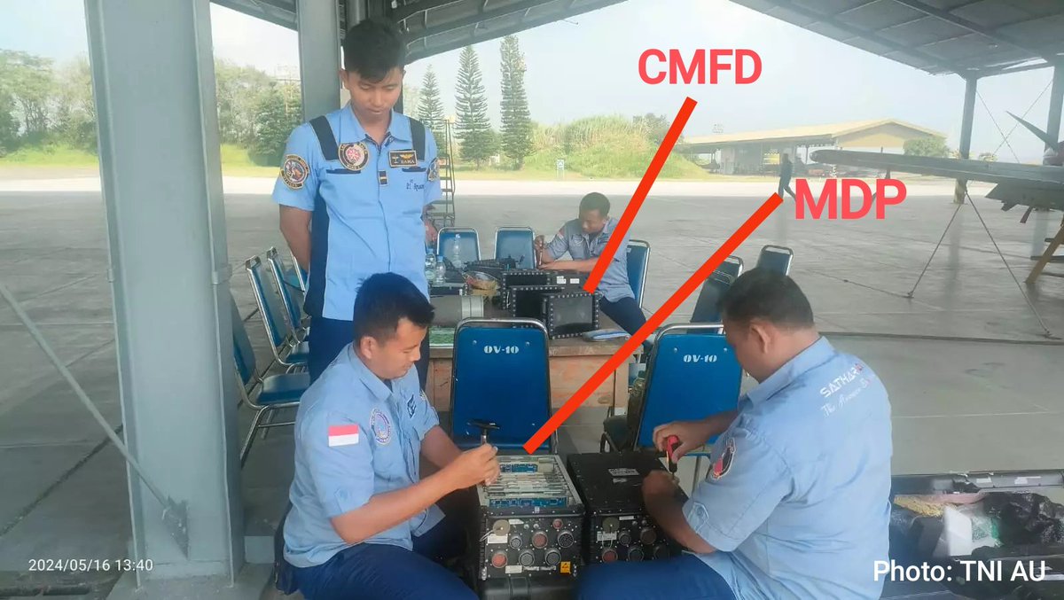 Last month, the Indonesian Air Force uploaded photos of repairs to the ...