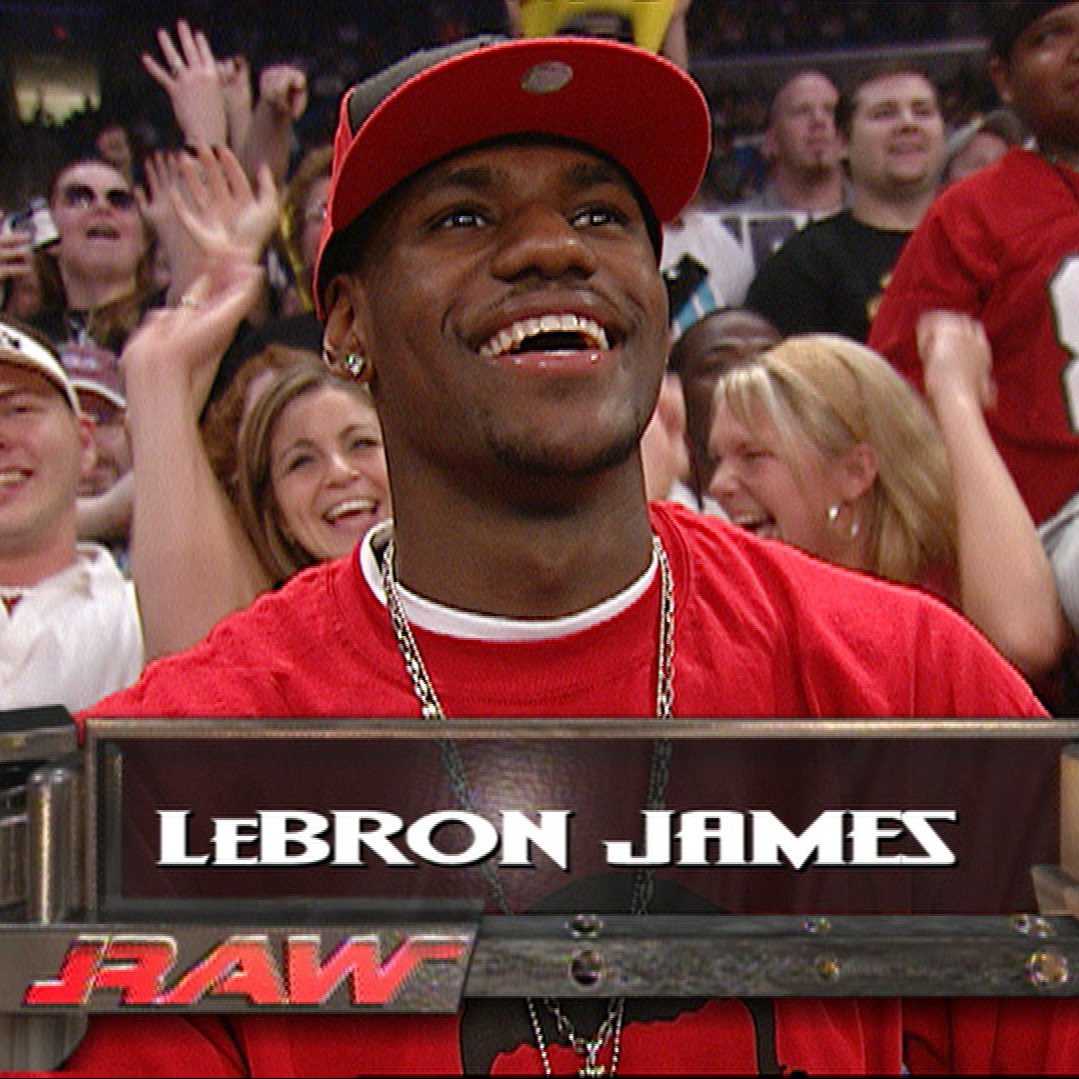 LakeShowYo's tweet photo. John Cena just announced his retirement

LeBron really been in the NBA forever 😭 https://t.co/A6U9Q7mVb2