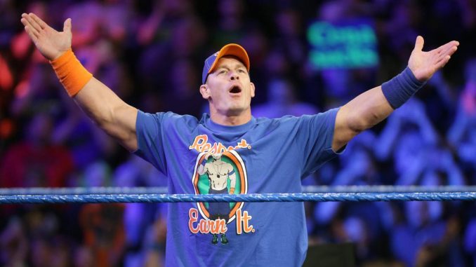 EliteClubS0B's tweet photo. There are wrestlers who are famous because of WWE, and then there are LEGENDS who made WWE famous.

John Cena is one of the LEGENDS.

Through the ups and downs, John Cena was always with WWE. He entertained us for over 20 years.

THANK YOU, CENA. Forever the GOAT. ♥️

#MITB https://t.co/XpNjhthmLH