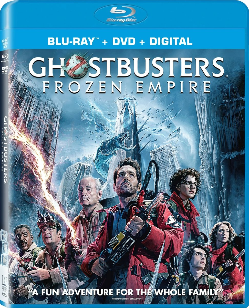 Looking to stay frosty in the summer heat? Follow us + RT to enter to #win a copy of #Ghostbusters: Frozen Empire, available now on Blu-ray!