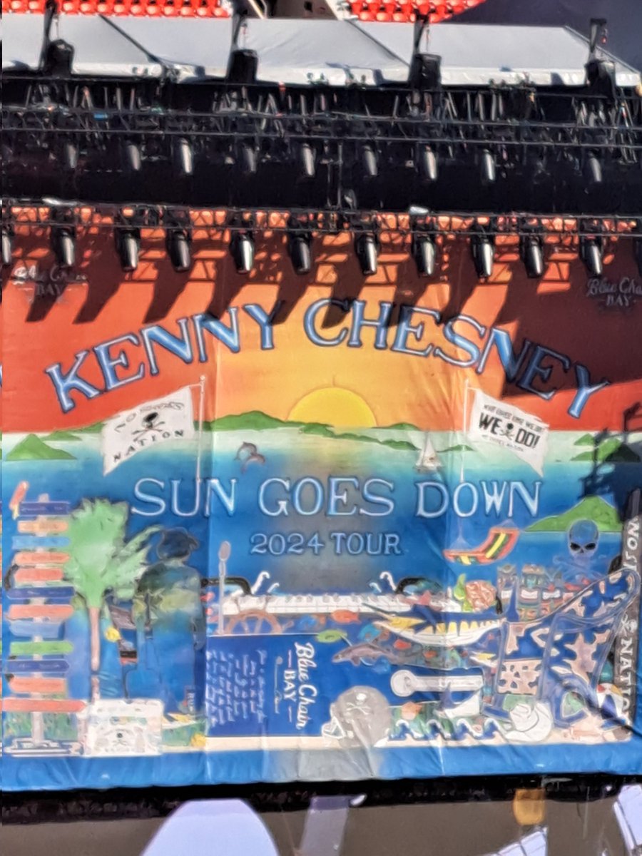 Countdown to Kenny.
<a href="/kennychesney/">Kenny Chesney</a>
#KCMO
#Arrowhead 
#ChiefsKingdom 
#NoShoesNation
#HappyBirthdayToMe
