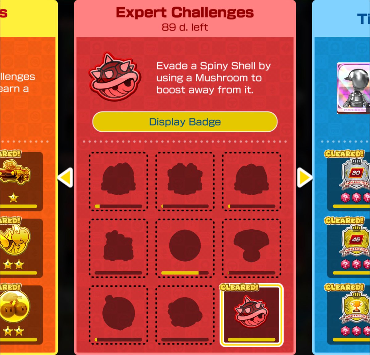 Very proud of myself.