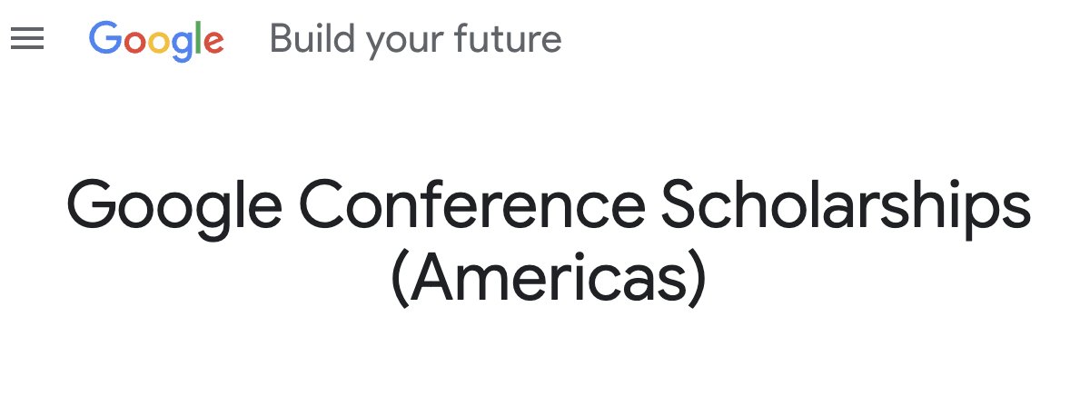 📣 Apply to attend <a href="/AnitaB_org/">AnitaB.org</a> GHC 2024 in Philadelphia, sponsored by <a href="/Google/">Google</a> 📣

Apply by TOMORROW, Sunday, July 7th 📣

More info: buildyourfuture.withgoogle.com/scholarships/g… 
#womenintech #ghc2024 #ghc24 #braziliansintech #latinasintech #conference #jobopportunities
