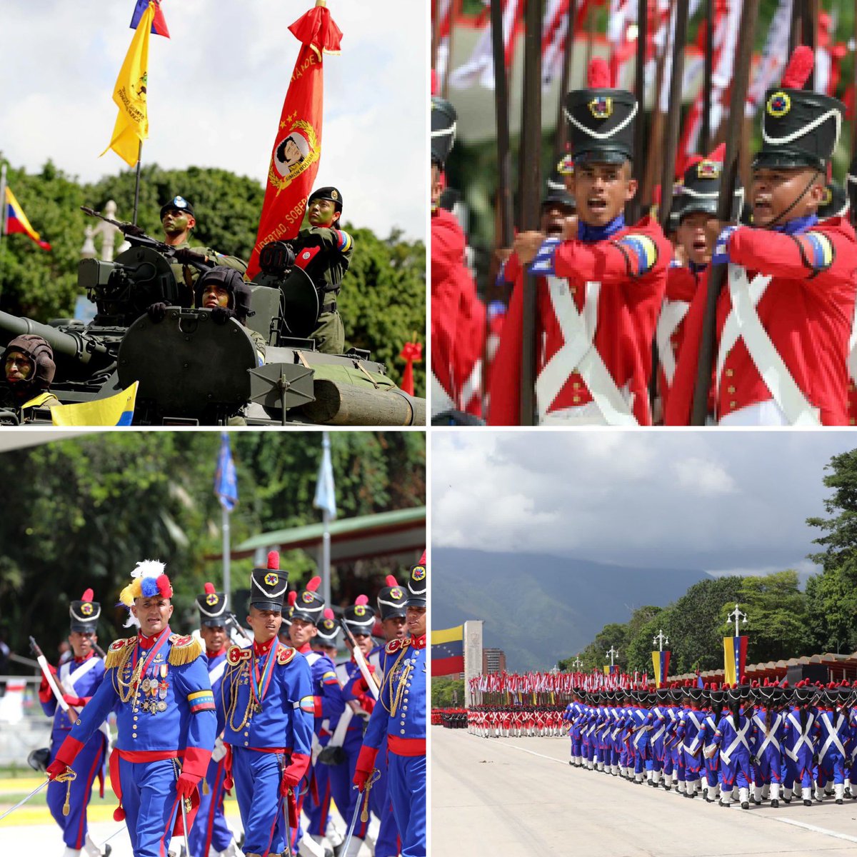 Felicito al Vicealmirante José Rafael Hernández Abchi, Comandante del desfile, y al GD Miguel Cuadros, Segundo Comandante del desfile, por el impecable trabajo de organización, materializado en la conformación del desfile militar para la celebración del Día de la Independencia