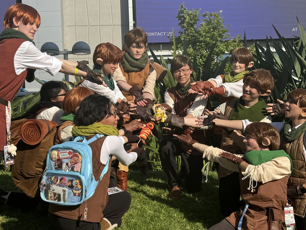 kifries's tweet photo. IM SO HAPPY ..
 #AX24 #dungeonmeshi #chilchuck https://t.co/VGugiLJHzr