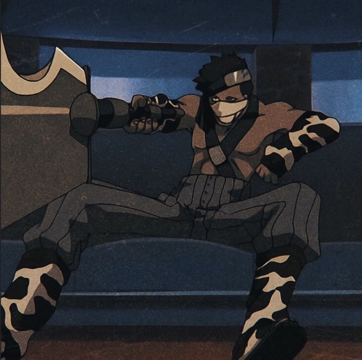 retro_anime's tweet image. Zabuza