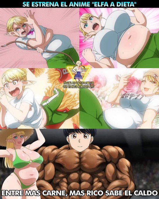 Uno de estos dias me voy a arrancar la chota con estos animes.  Elf-san wa Yaserarenai https://t.co/<a href="/tag/massanoseraspresidente"class="tags"><span>#massanoseraspresidente</span></a>