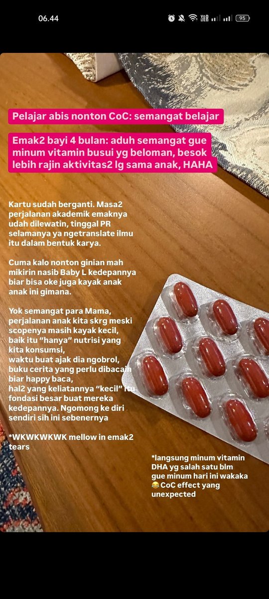 Nusaibaba's tweet photo. Emak2 relate. Habis nonton Clash of Champions langsung instropeksi diri wkwkwk https://t.co/DJodbzqows