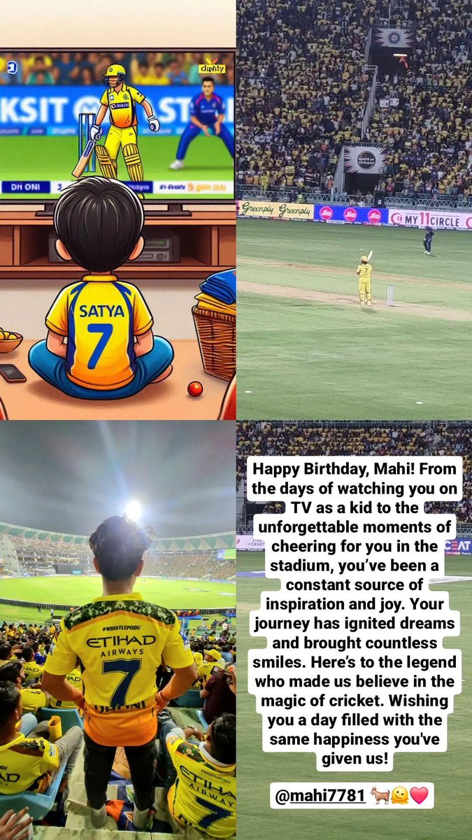 Satyasingh0007's tweet photo. #HappyBirthdayDhoni https://t.co/rBexFddXiz