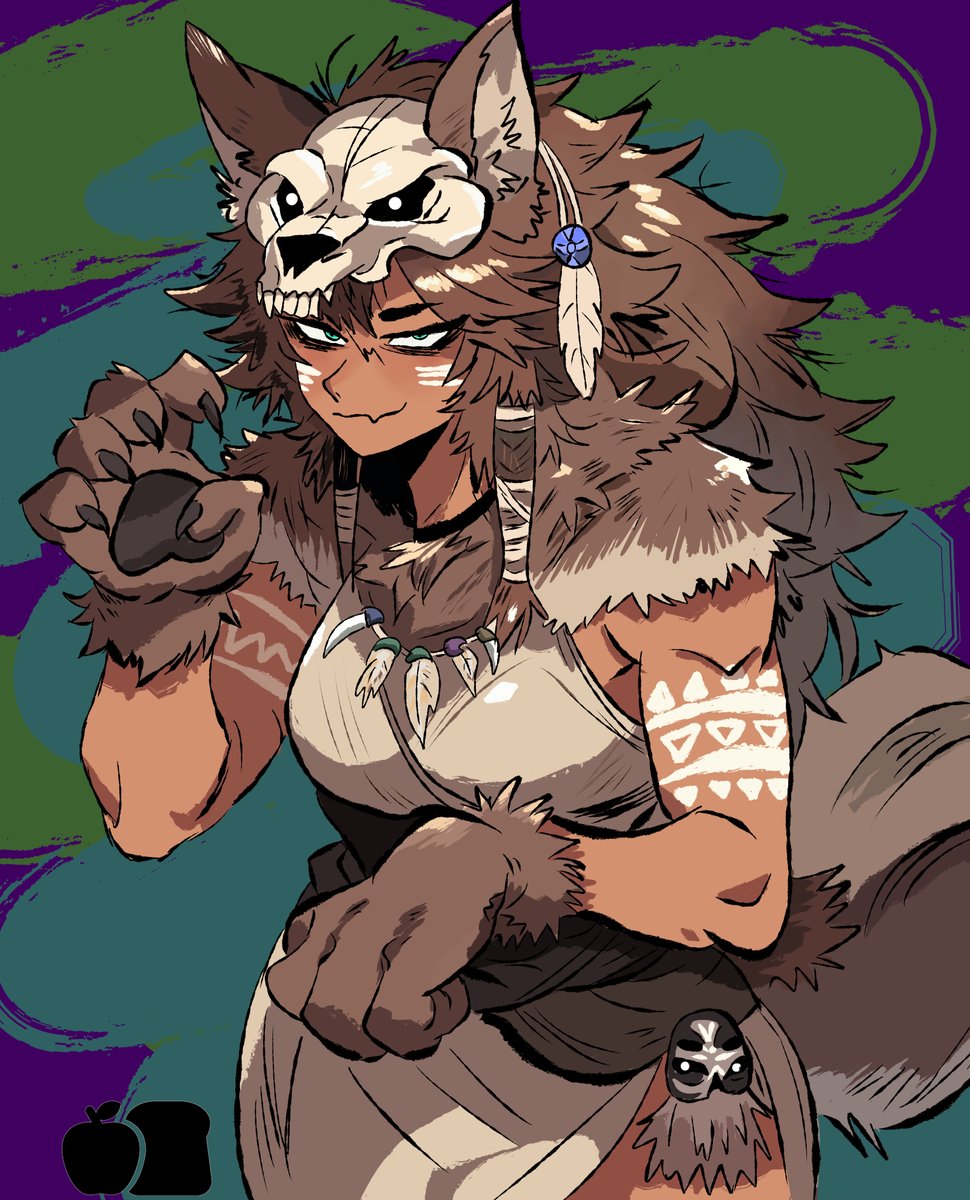 YummyAppleBread's tweet photo. just a little witch doctor https://t.co/0G7MPlSYQC